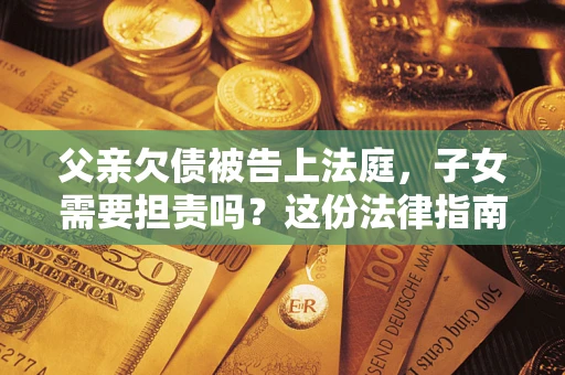 武汉父亲欠债被告上法庭，子女需要担责吗？这份法律指南必须看完