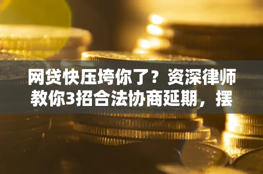 武汉网贷快压垮你了？资深律师教你3招合法协商延期，摆脱暴力催收！