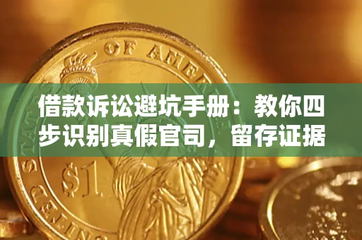 武汉借款诉讼避坑手册：教你四步识别真假官司，留存证据不踩雷
