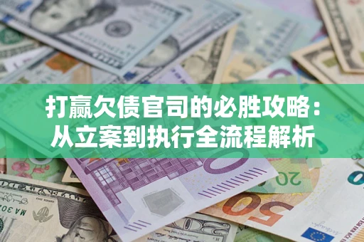 武汉打赢欠债官司的必胜攻略：从立案到执行全流程解析